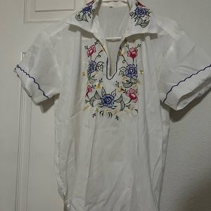 Embroidered blouse